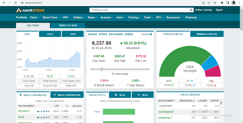 AmarStock - Financial Portal